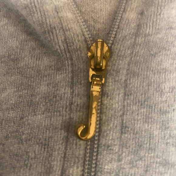 velvet zip up jacket - Picture 4 of 4